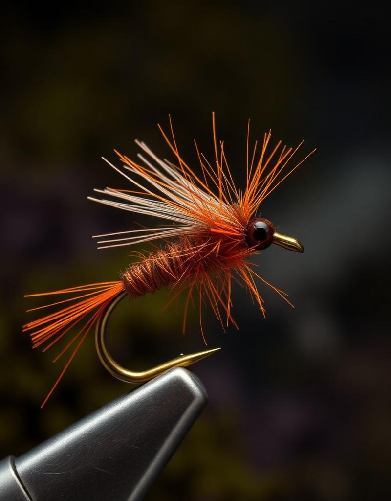 hand-tied fly